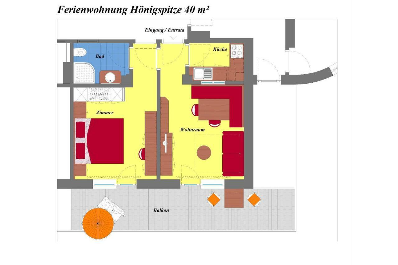 Ferienwohnungen Obermoarhof Algund Buitenkant foto